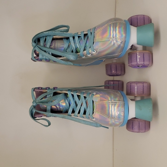 Roller Derry Pixie Shoes Roller Derby Girls Pixie Holographic